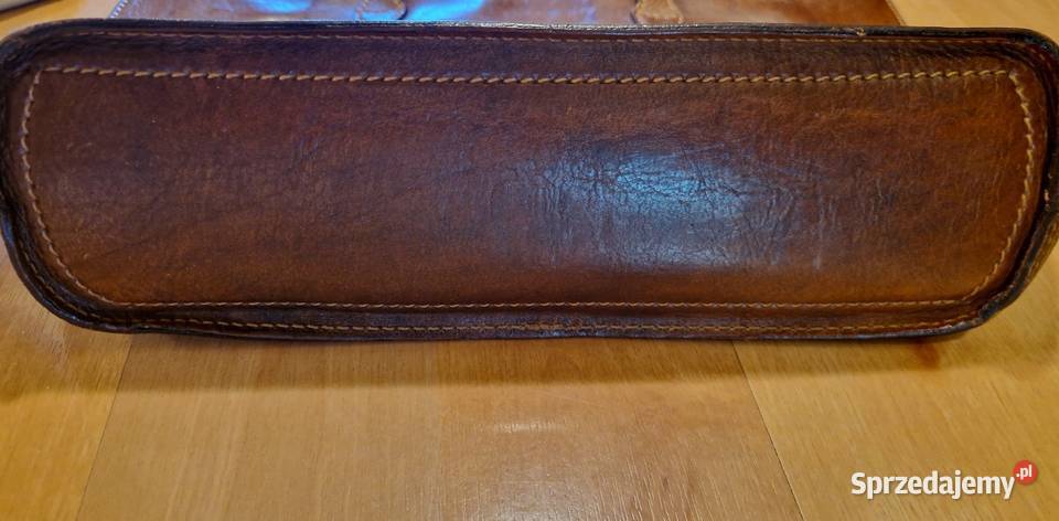 TOREBKA marki THE BRIDGE z naturalnej skóry 60cm sprzedam