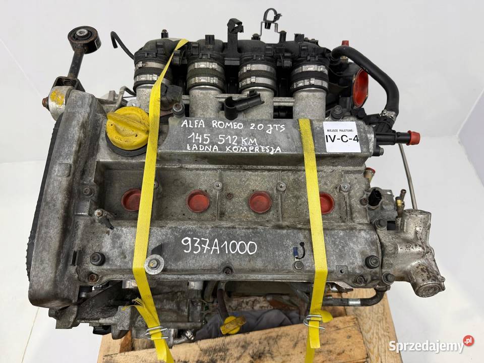 SILNIK Alfa Romeo 156 GTV Spider 20 16V JTS 166 Rudka