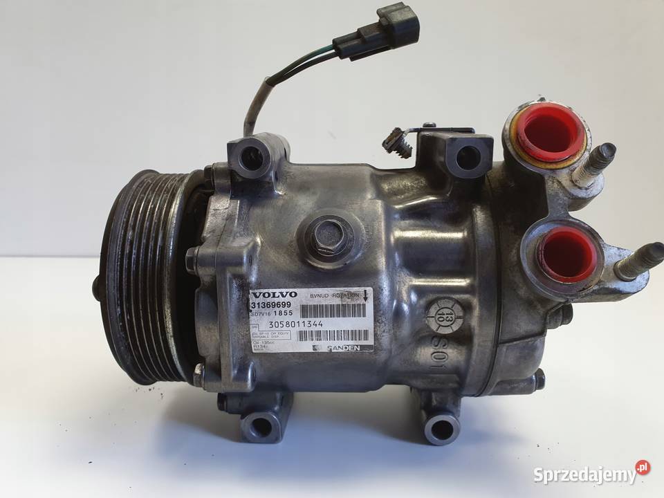 SPRĘŻARKA KLIMATYZACJI Volvo S40 II V50 16 D D2 Motoryzacja Chełm