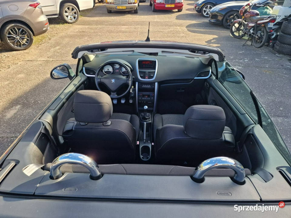 Peugeot 207 CC 16 Benzyna 120 Cabrio Klima lakier metallic
