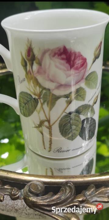 ROY KIRKHAM kubek porcelanowy 320ml REDOUTE ROSE Pabianice