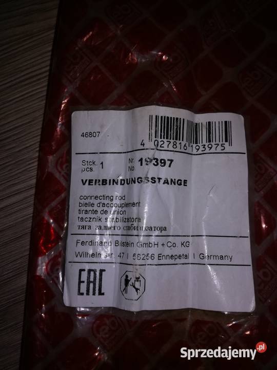 Drążek wspornik stabilizator Peugeot Citroen śląskie Katowice