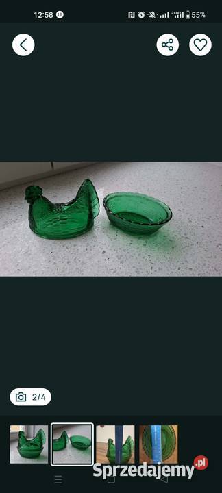 Szklana kura prl Jelcz-Laskowice