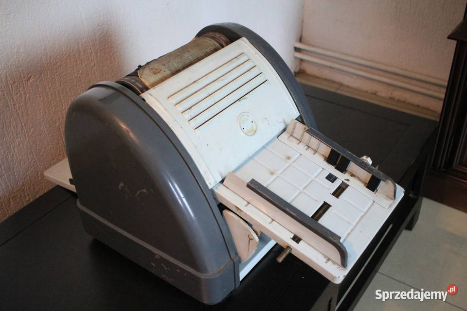 Zabytkowa prasa drukarska Geha Werke GRATKA Pszczyna