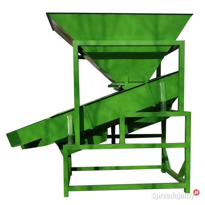 PRZESIEWACZ WIBRACYJNY 900W KOSZ TAŚMA Prace Produkcja Cieszyn