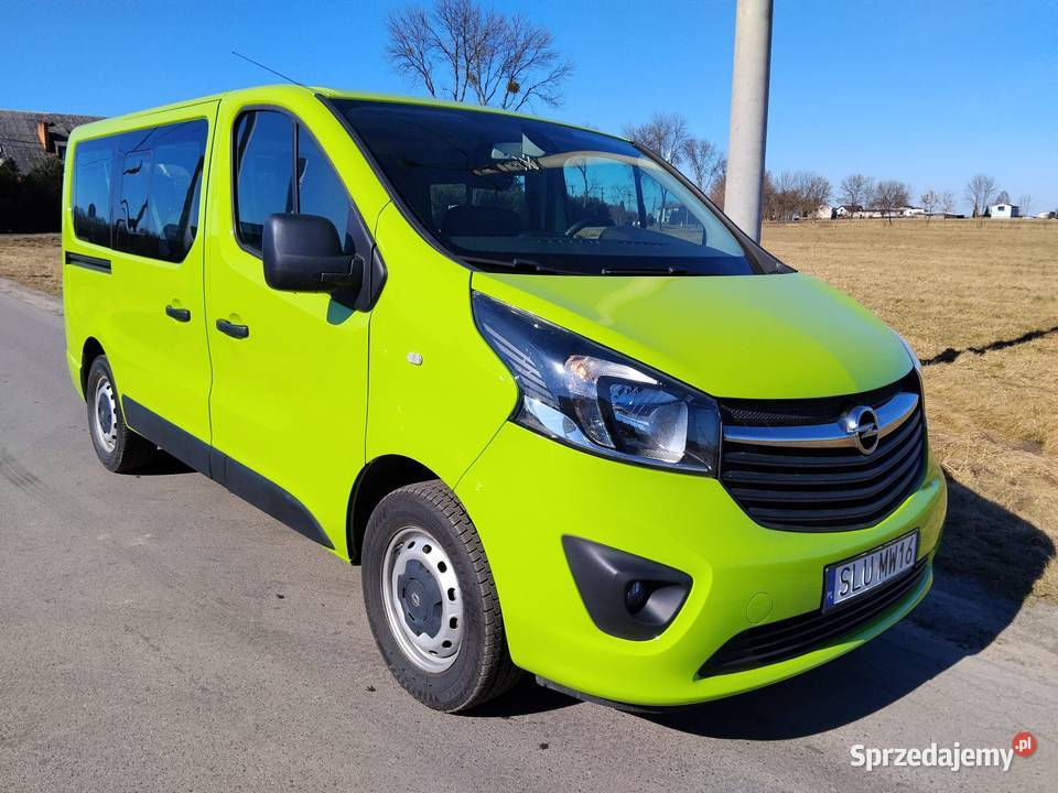 Opel Vivaro 16 Biturbo 9osobowy śląskie Psary