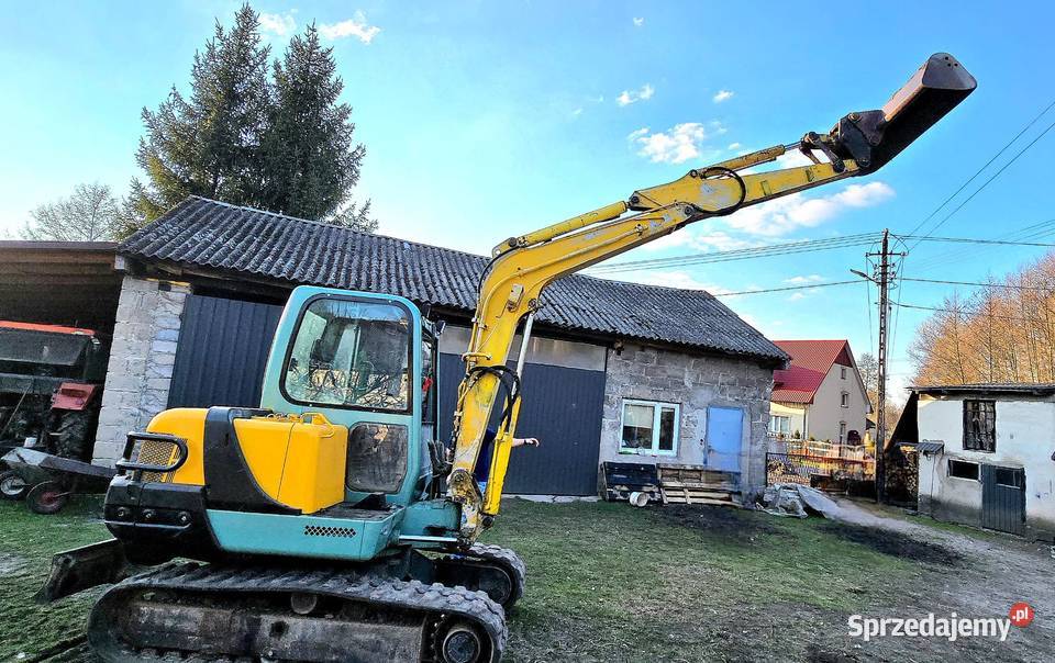Sprzedam koparkę gąsienicową YARMAR b50 nie Koparki sprzedam