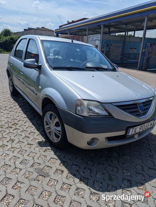 Dacia Logan 16 Benzyna niski przebieg nawigacja Kielce