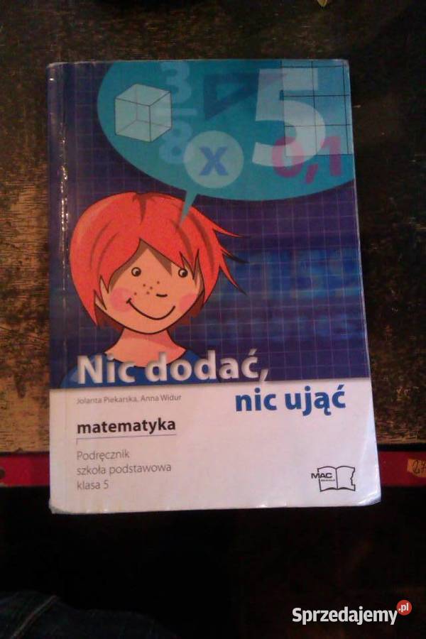 Matematyka nic dodać podręcznik antykwaryczne Antykwariat Warszawa