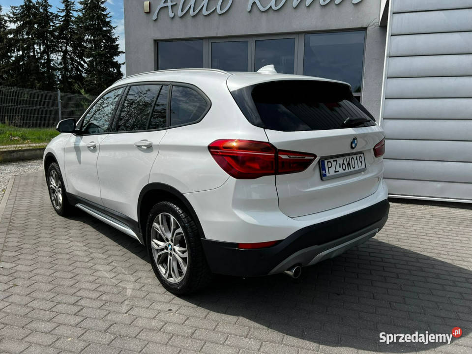 BMW X1 X1 sDrive18d Automat II F48 2015 aluminiowe felgi wielkopolskie Baranowo