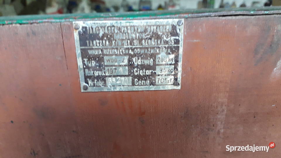 Waga dziesiętna do 205 stan Hrubieszów