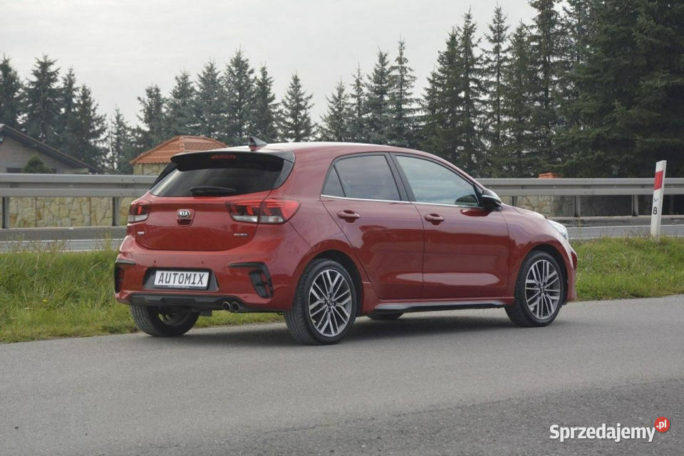Kia Rio 10 Turbo GT Line doinwestowany gwarancja gniazdo AUX Sędziszów Małopolski sprzedam