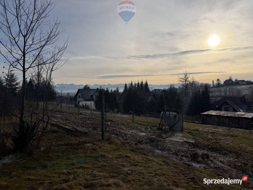 Widokowa Działka budowlana 655 m Nowy Targ budowlana