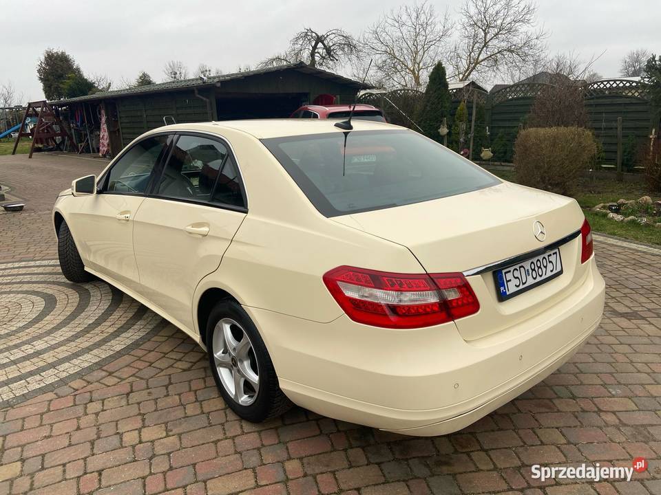 Mercedes W212 Beżowy Taxi Duży Przebieg Pełen szyberdach Szczecin