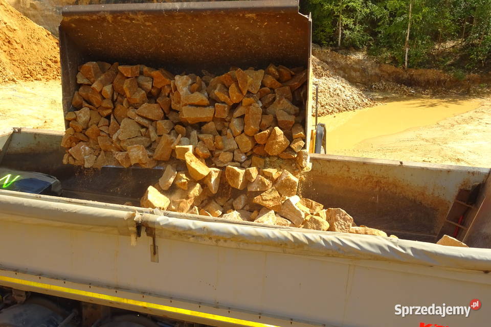 Kamień naturalny łamany hydrotechniczny