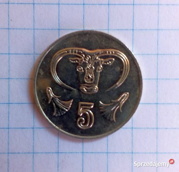 5 CENTÓW 1994 CYPR Piszczac
