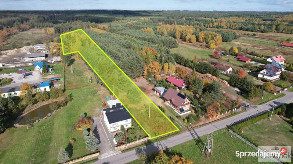 Ogłoszenie grunt 7600m2 Majdan Sieniawski