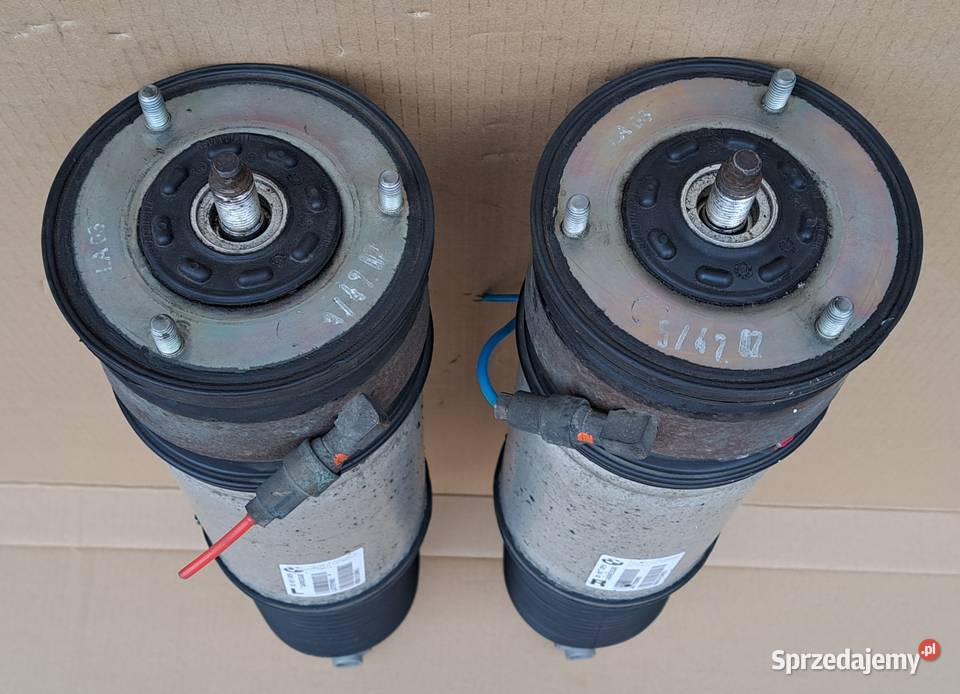 Amortyzatory pneumatyczne tył BMW E65 E66 Mielęcin