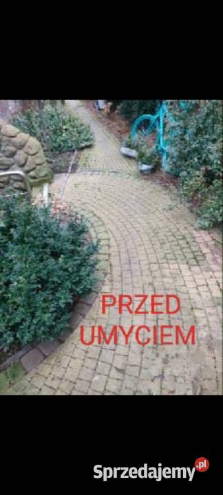 Mycie kostki brukowej i granitowej Bytów