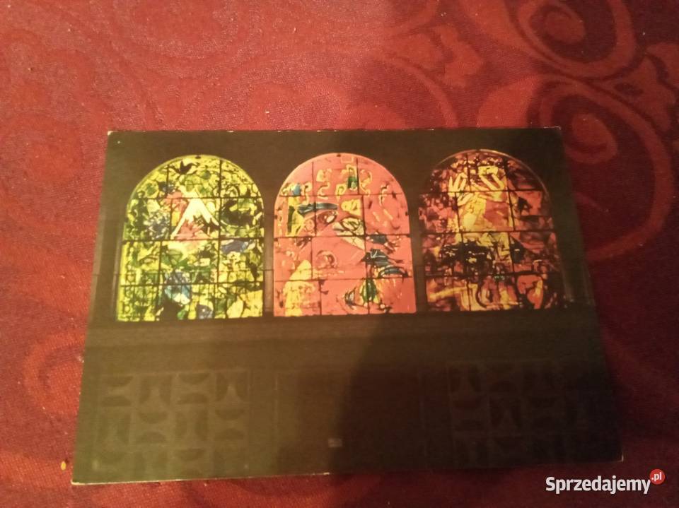 Marc Chagall witraże 3 plemiona Izraela Warszawa