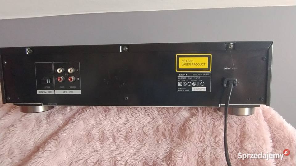 Odtwarzacz CD Sony cdp 970 podkarpackie Trzebuska