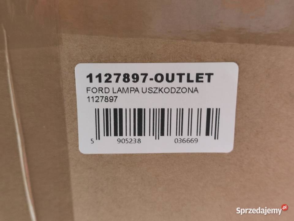 LAMPA LEWY PRZÓD FORD FIESTA IV 19952002 1127897 lubelskie