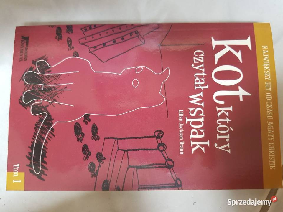 Kot który czytał wspak Lilian Jackson Braun Proza i poezja Kielce