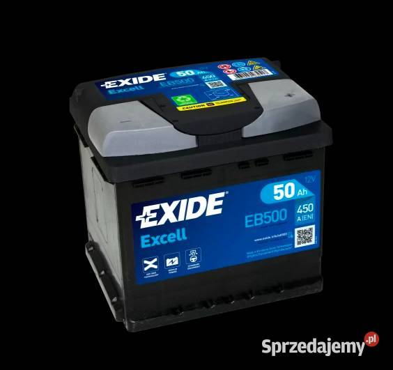 Akumulator Exide Excell 50Ah 450A EN PRAWY PLUS