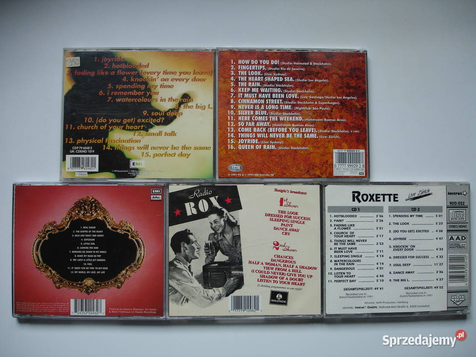 ROXETTE płyty CD lubuskie