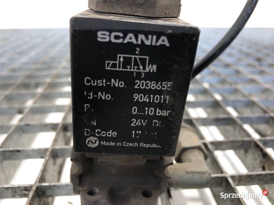 ZAWÓR ELEKTROMAGNETYCZNY SCANIA 2038655