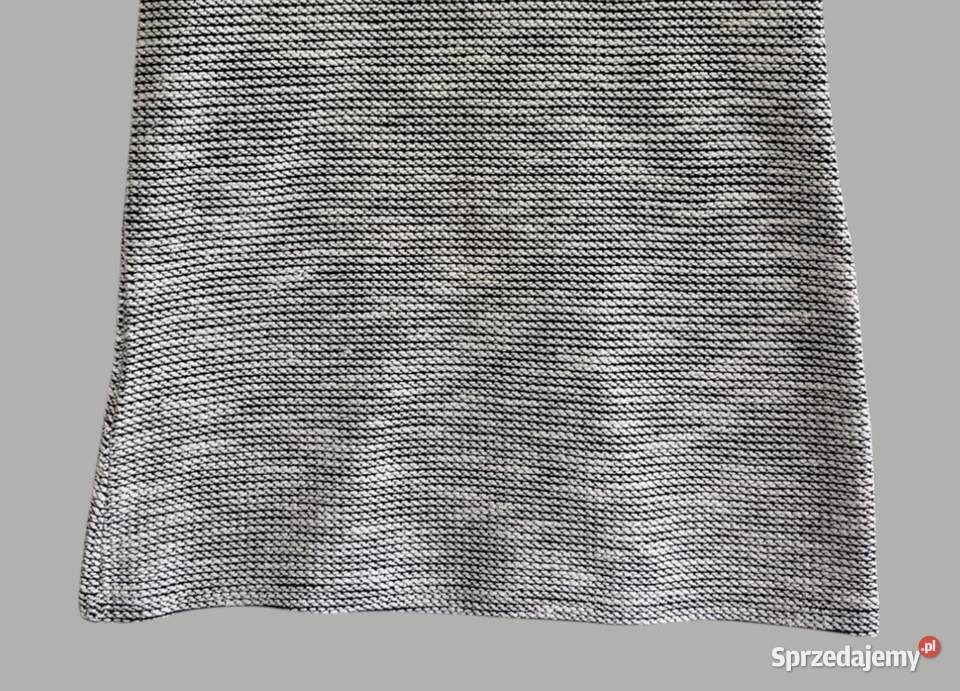 Damska elegancka sukienka biało czarna z 34 Bez wzoru małopolskie Chrzanów sprzedam