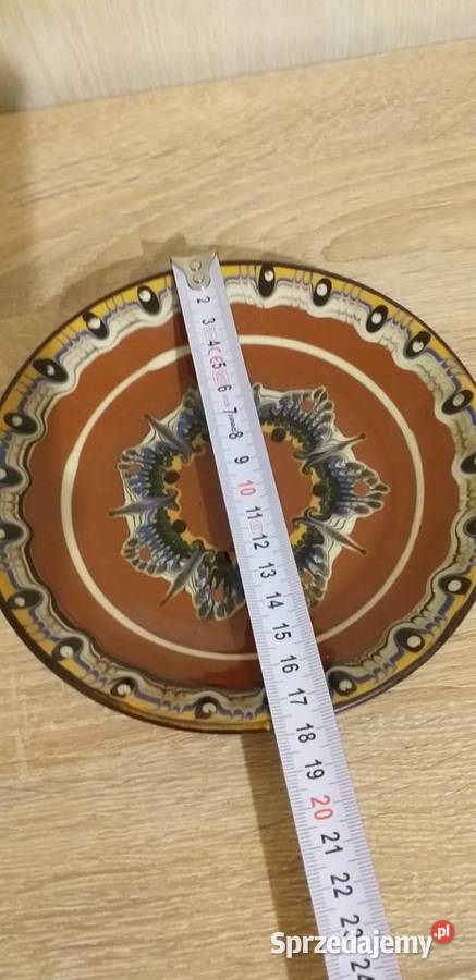 Talerz Bułgaria wiszący Porcelana i szkło Przedbórz