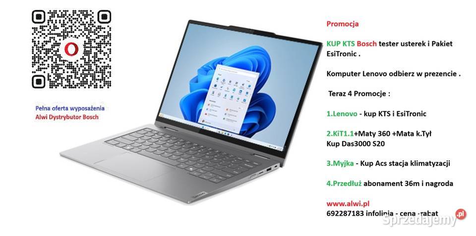 Kup Kts 560 z SGW i Esi Pakiet lenovo odbierz Bielsko-Biała
