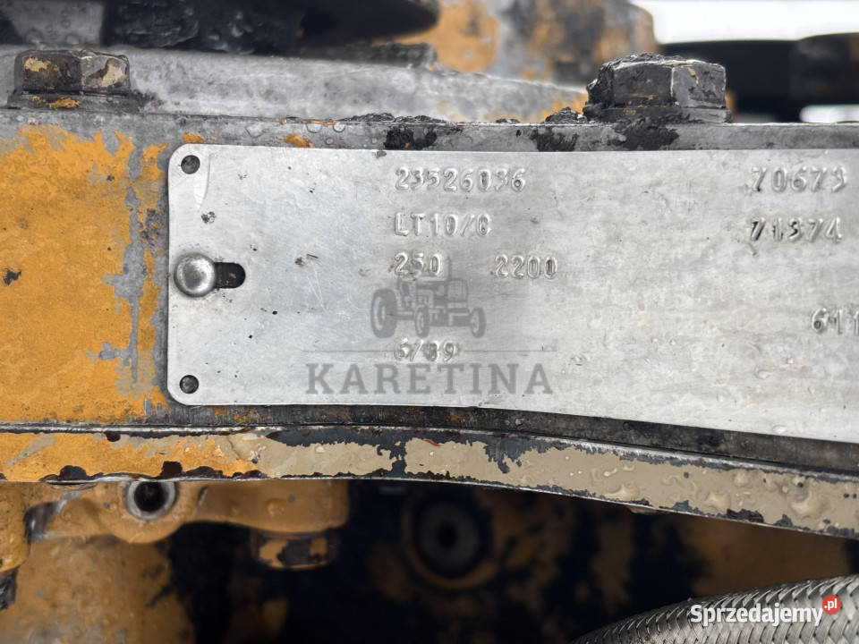 CUMMINS LT10C Blok silnika Słupek Rozrusznik Rolnictwo Jastrzębniki