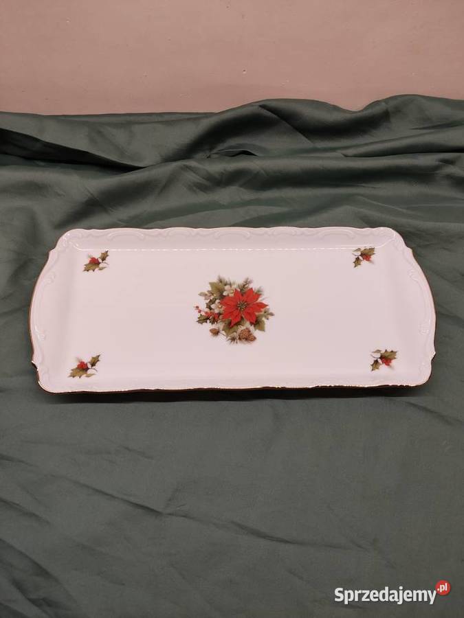 Talerz porcelanowy prostokątny Mitterteich Akcesoria kuchenne Głuchołazy