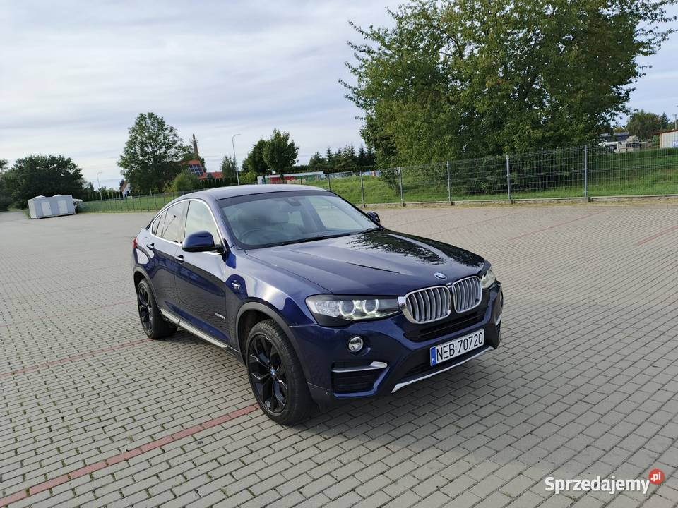 BMW X4 20d 190 Anglik Zarej Niski przebieg LADNA tempomat X4 Elbląg