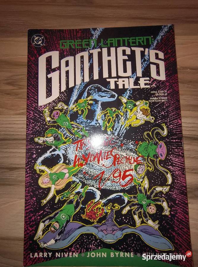 Green Lantern Ganthets Tale mazowieckie Marynino sprzedam