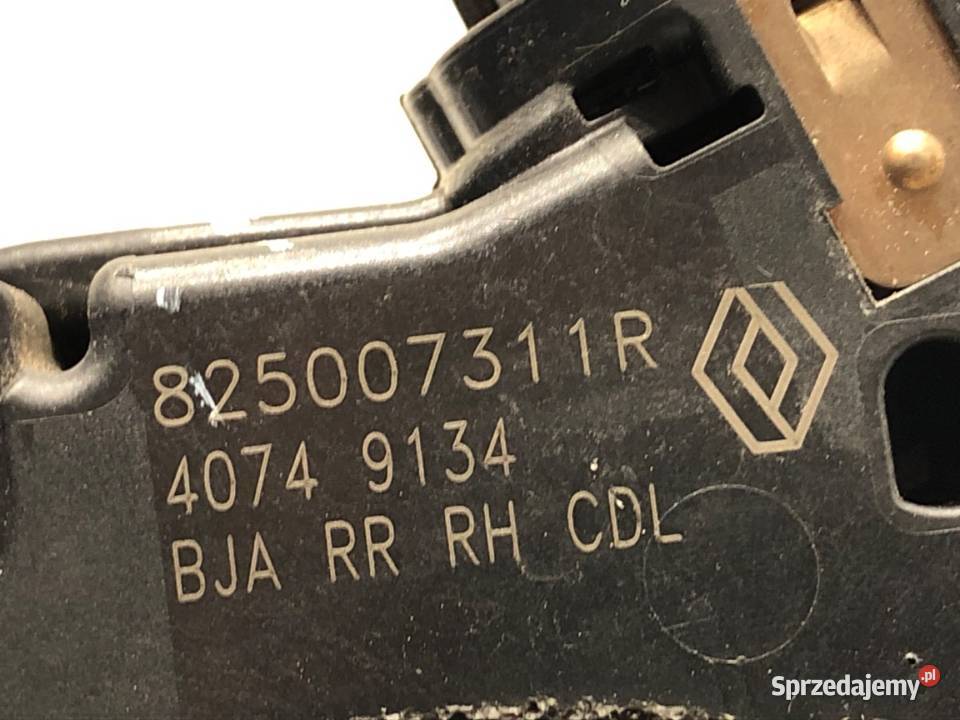 ZAMEK DRZWI PRAWY TYŁ RENAULT CLIO V Hatchback sprzedam