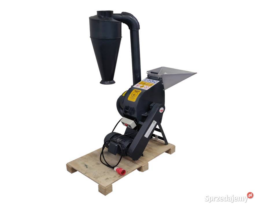 Młyn Bijakowy 4 kW rozdrabniacz śrutownik Zrębice sprzedam