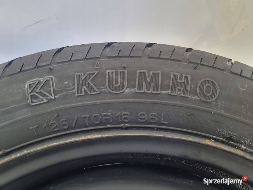 KOŁO DOJAZDOWE ZAPASOWE Kia Hyundai Coupe 12570 Chełm