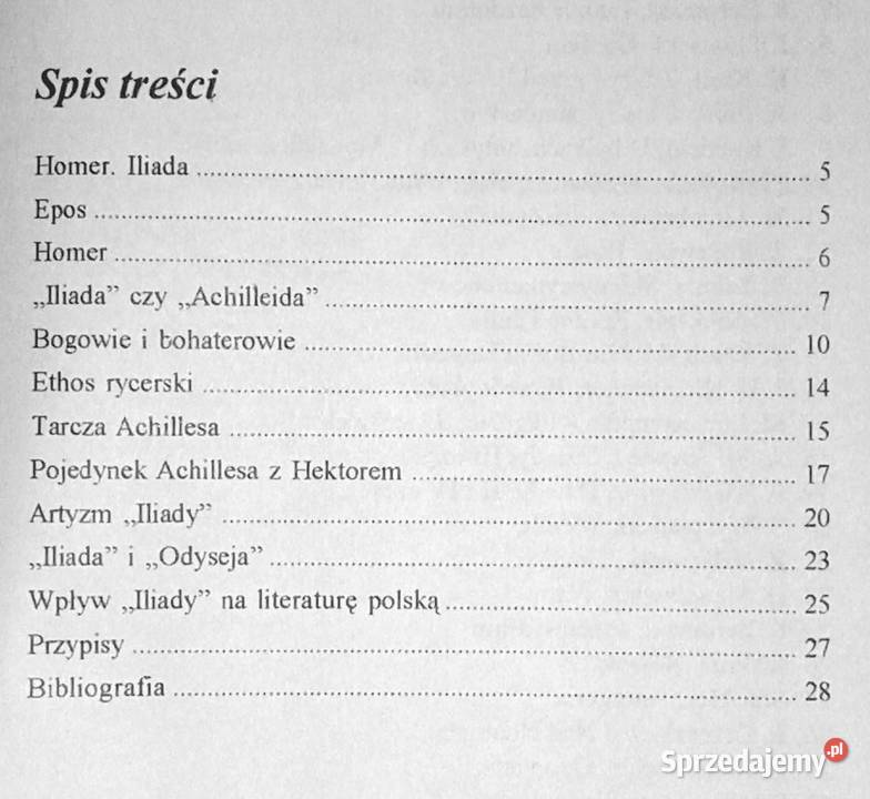 Iliada Homera Danuta Polańczyk Chełm