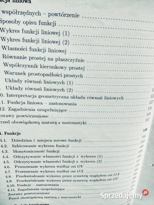 Matematyka 1 podręcznik ponadgimnazjalne szkolne