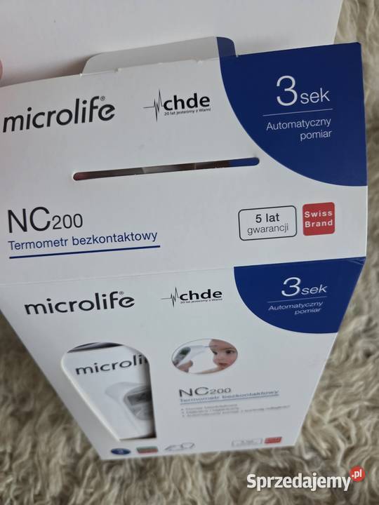 Termometr bezdotykowy Microlife NC200 nowy mazowieckie Warszawa