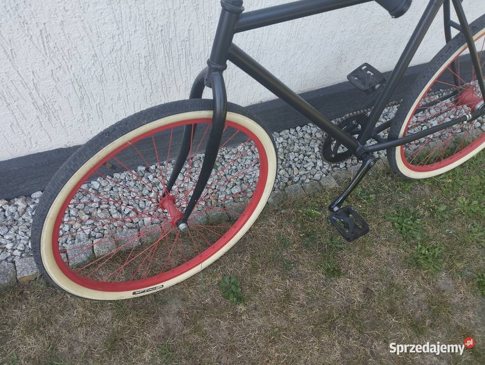 Rower Miejski Rockabilly Retro Cruiser Chudoba