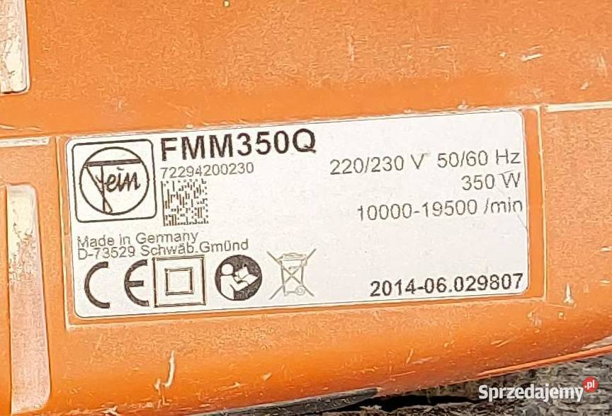 Szlifierka wielofunkcyjna Fein MultiMaster Multiszlifierki Koszki
