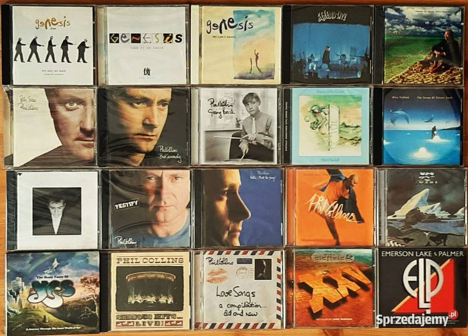 Wspaniały Album CD Phil Collins Dance Into The rock śląskie Katowice