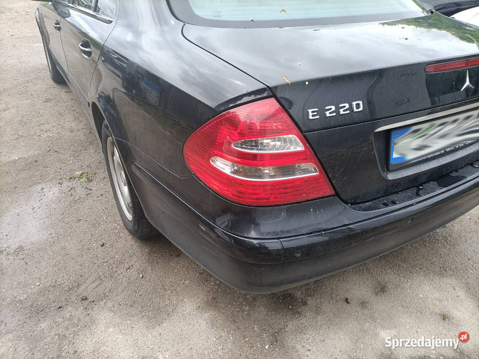 Klapa tylna tył bagażnik Mercedes W211 przedlift Kamień Pomorski