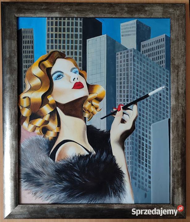 kobieta z cygarnicą