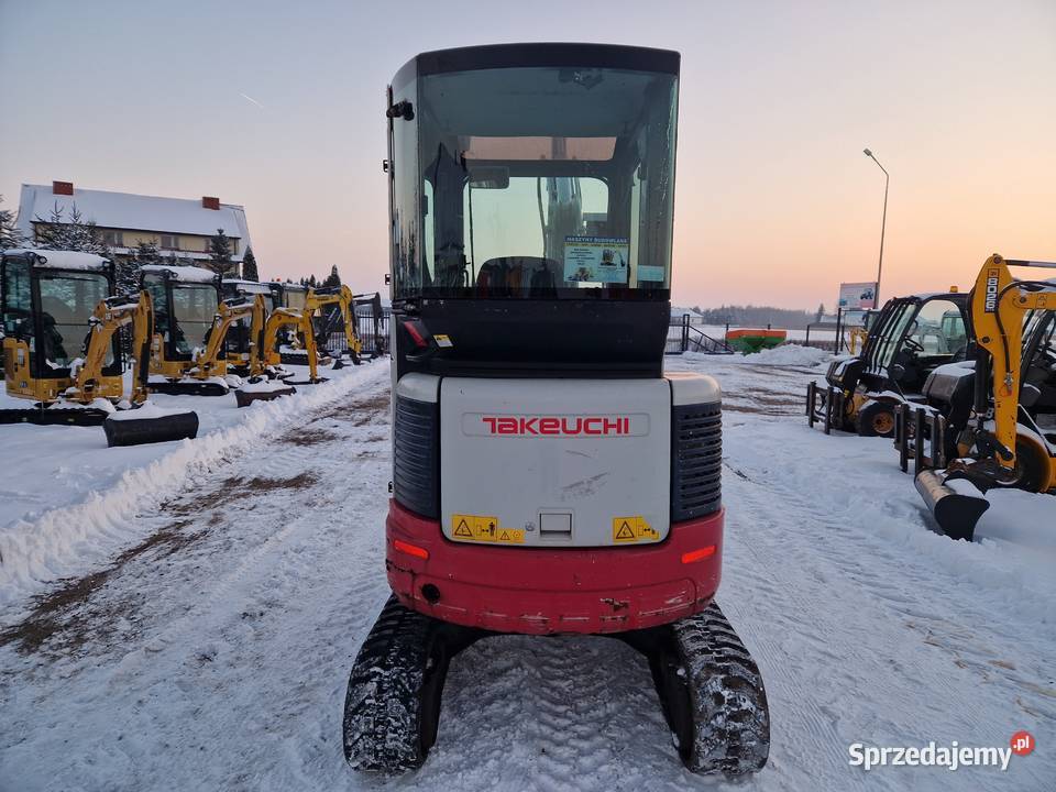 Minikoparka Takeuchi TB 23R 2018r 27tony Ryżki sprzedam