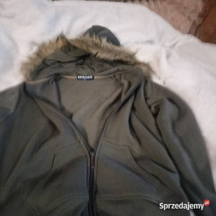 EPISODE Y2K Bluza polarowa rozpinana khaki L uniseks sprzedam